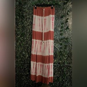 Tye dye maxi skirt - sz XS
